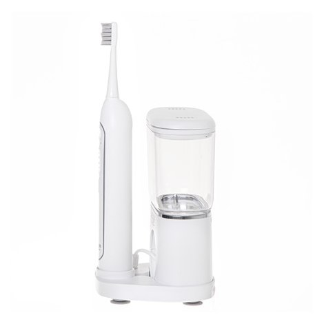 Adler | 2-in-1 Water Flossing Sonic Brush | AD 2180w | Rechargeable | For adults | Number of brush heads included 2 | Number of - 4
